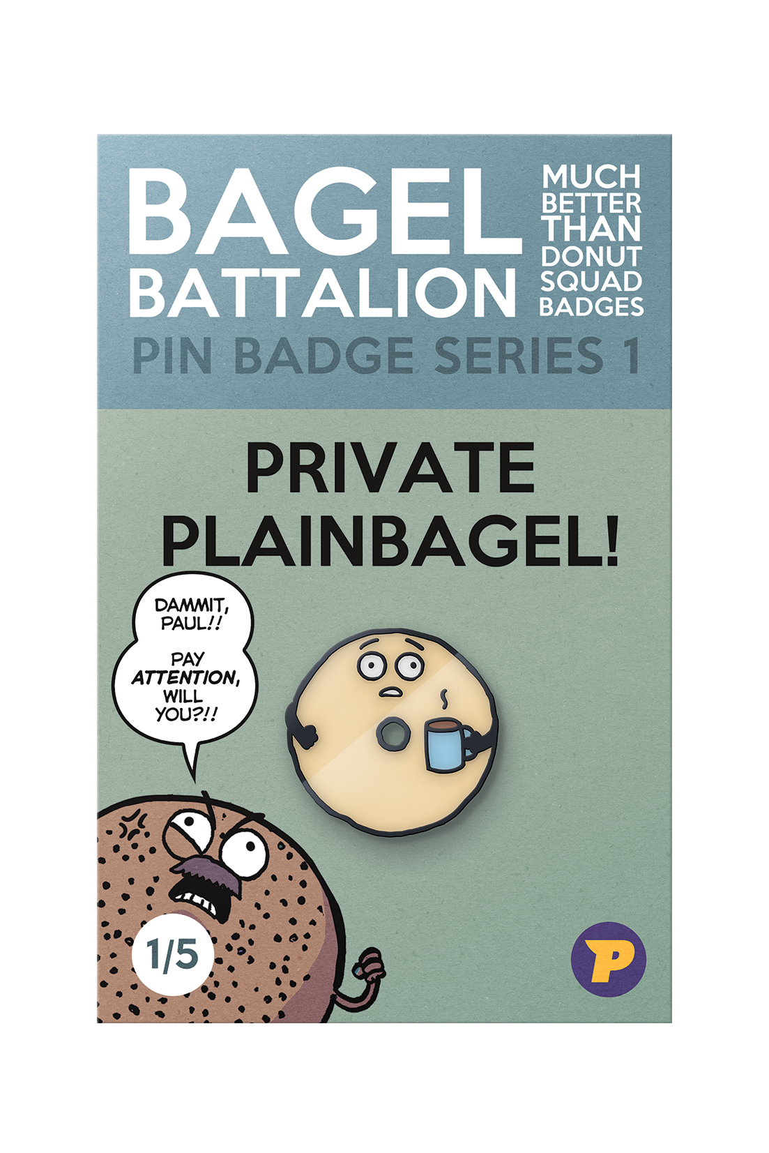 Bagel Battalion all pin badges bundle