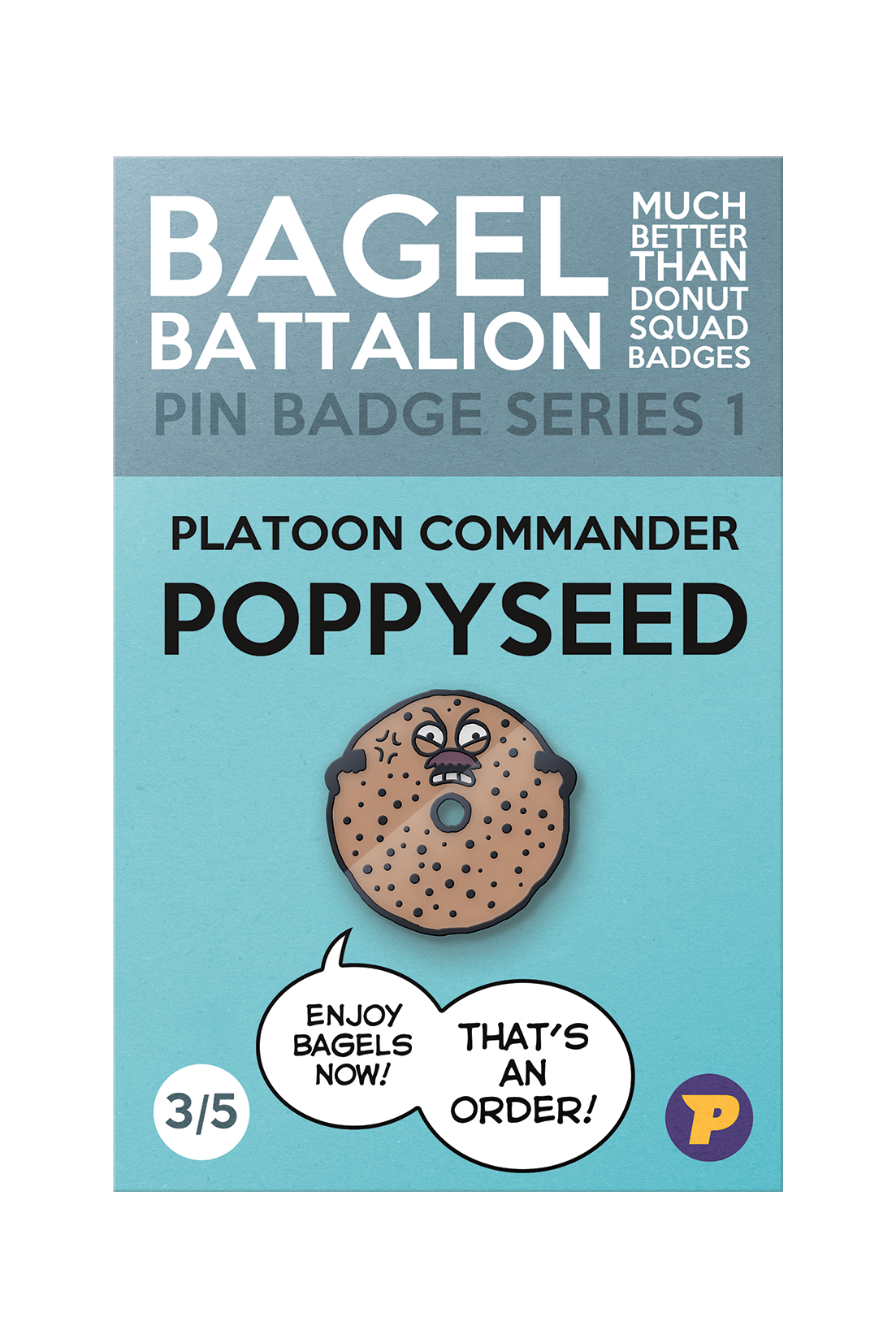 Bagel Battalion all pin badges bundle