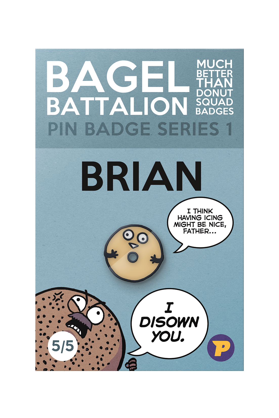 Bagel Battalion all pin badges bundle