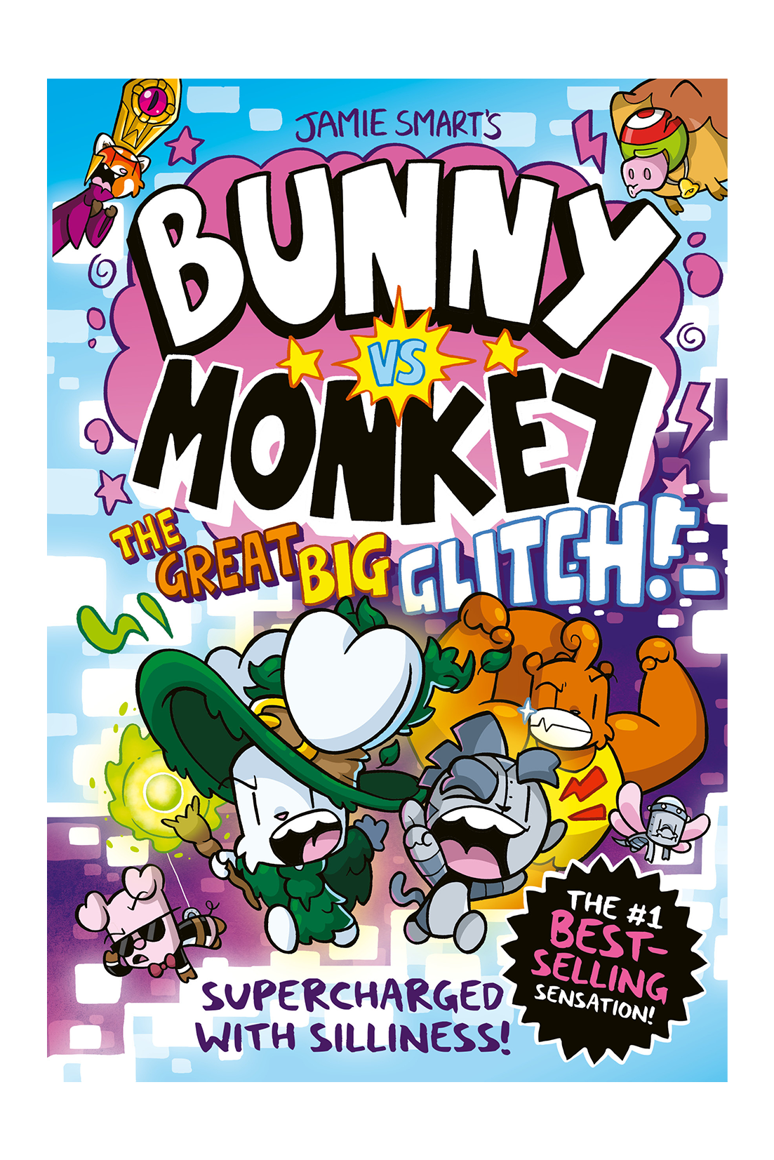 Bunny vs Monkey 10: The Great Big Glitch (paperback)