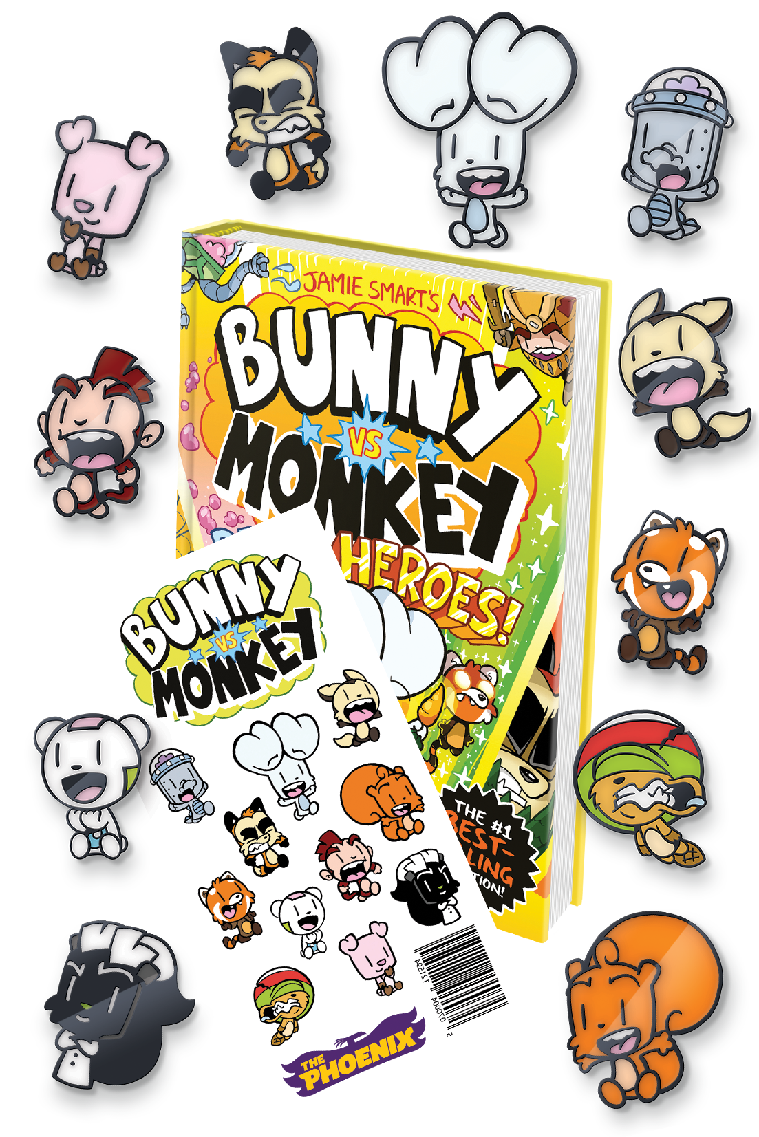 Bunny vs Monkey Day of the Heroes fan bundle
