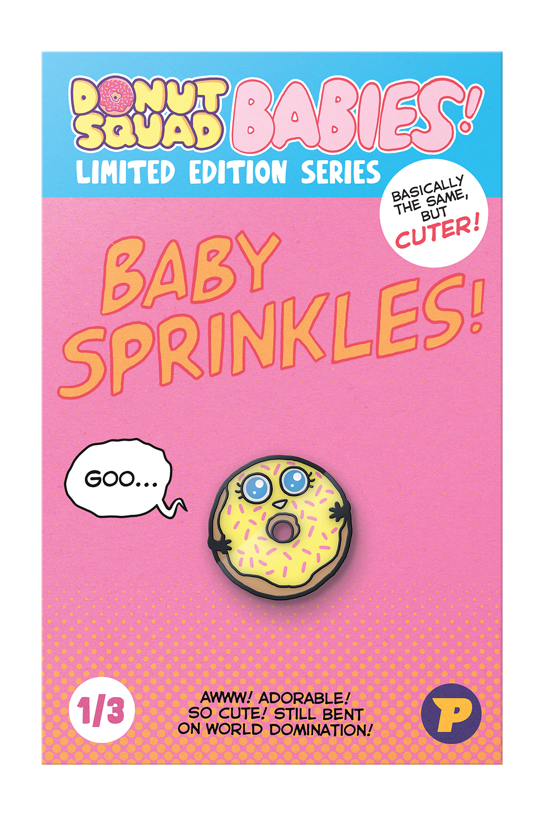 Donut Squad Baby Sprinkles pin badge