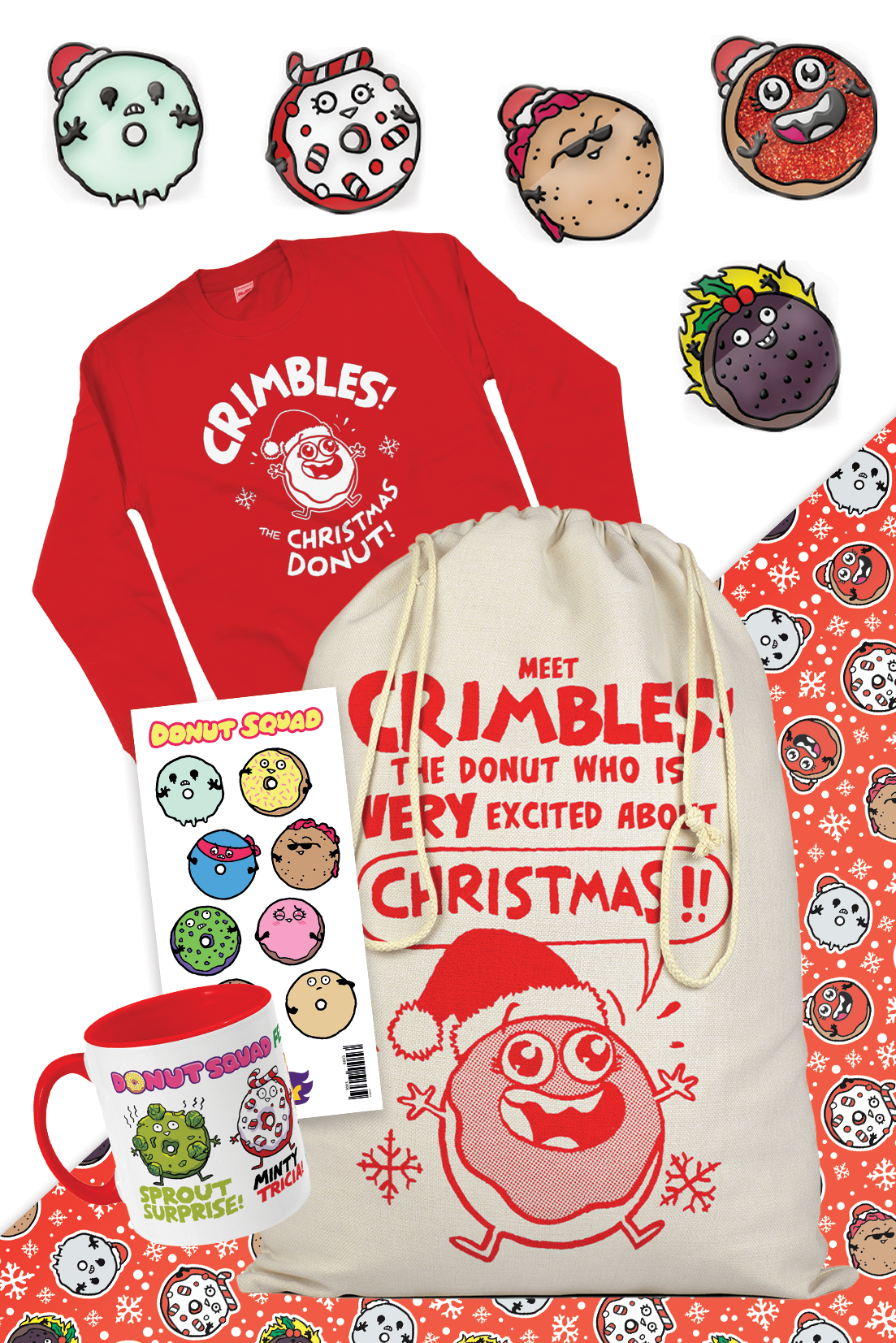 Donut Squad ultimate festive gift bundle