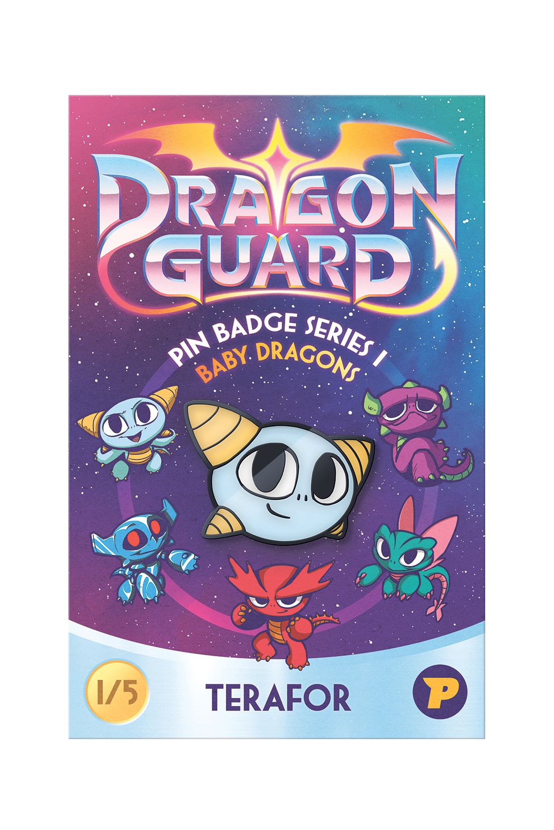 Dragon Guard pin badges bundle - series 1