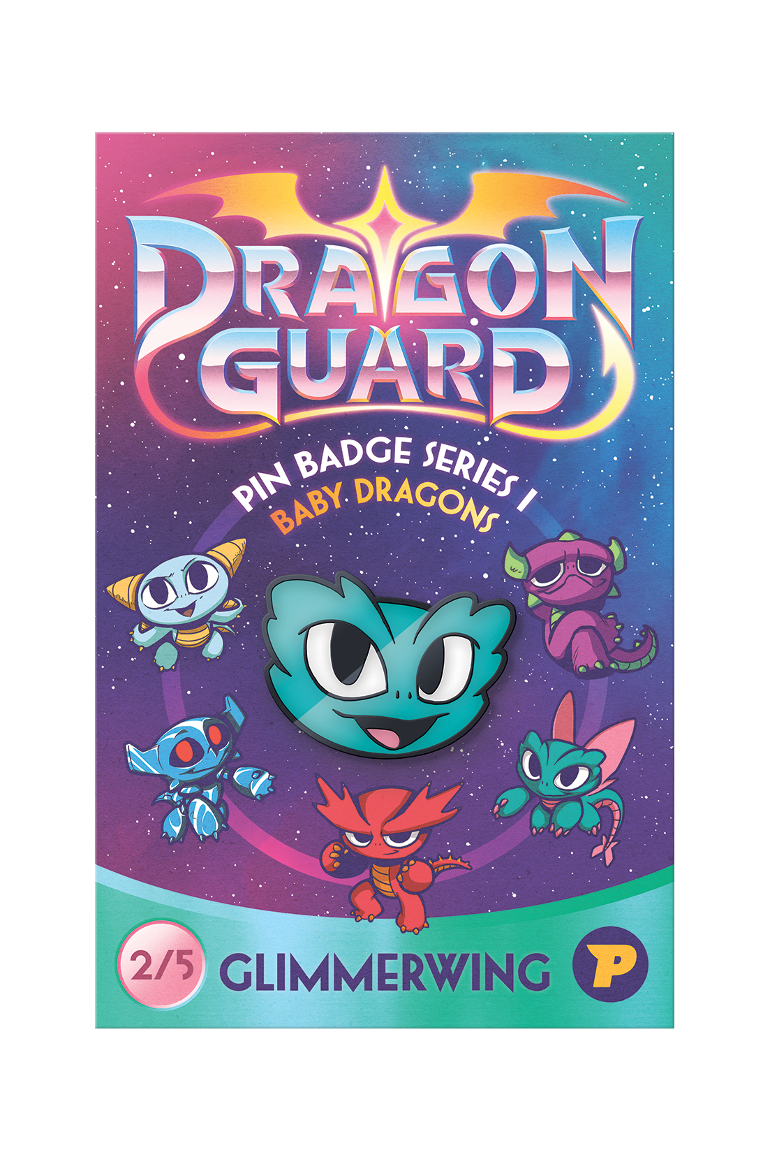 Dragon Guard pin badges bundle - series 1