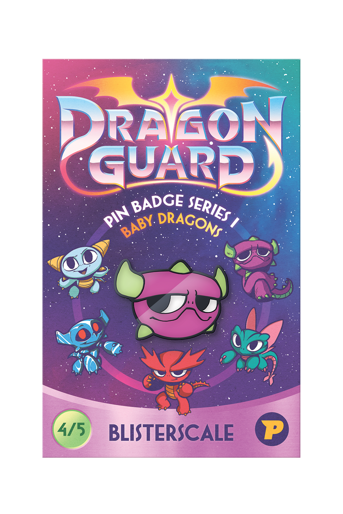 Dragon Guard pin badges bundle - series 1