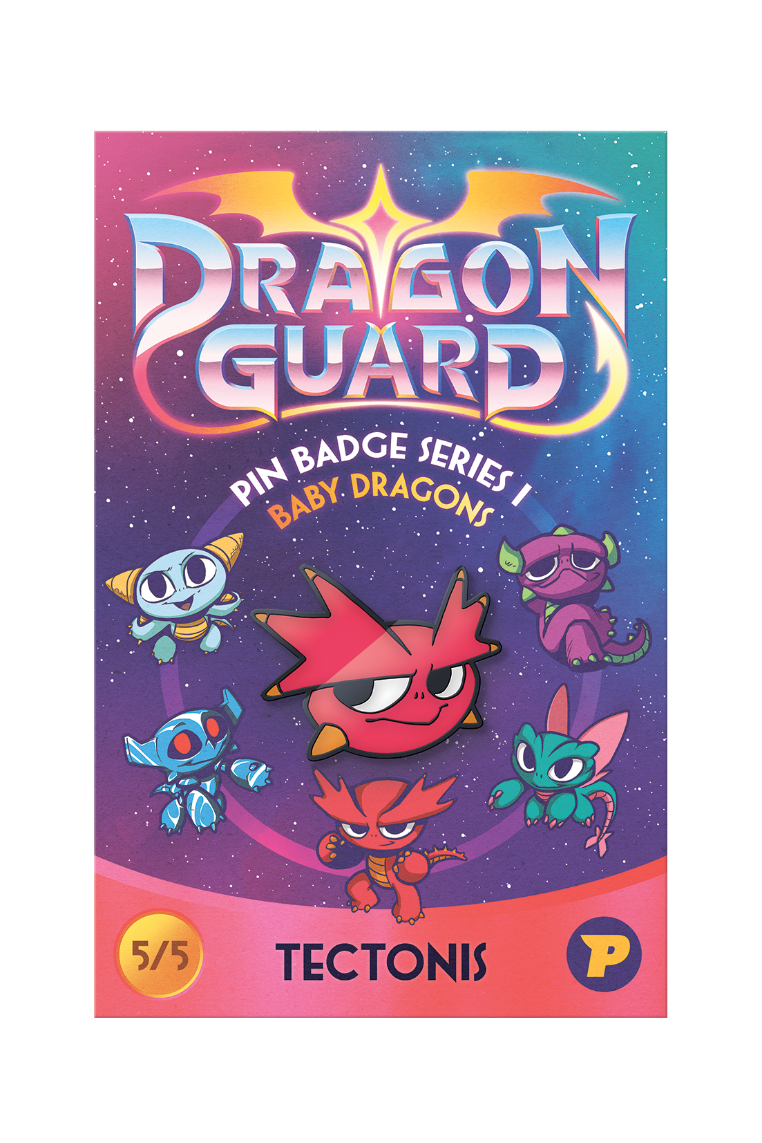 Dragon Guard pin badges bundle - series 1