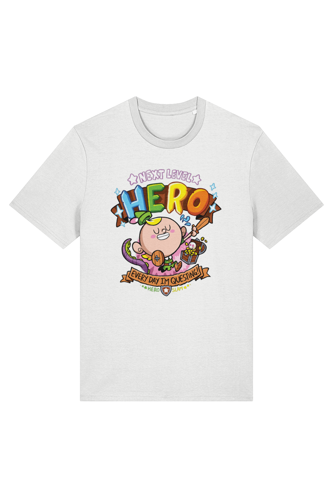 Hero Slam "Next Level Hero" adult t-shirt