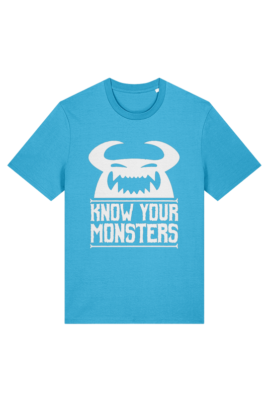 Know Your Monsters Logo adult t-shirt
