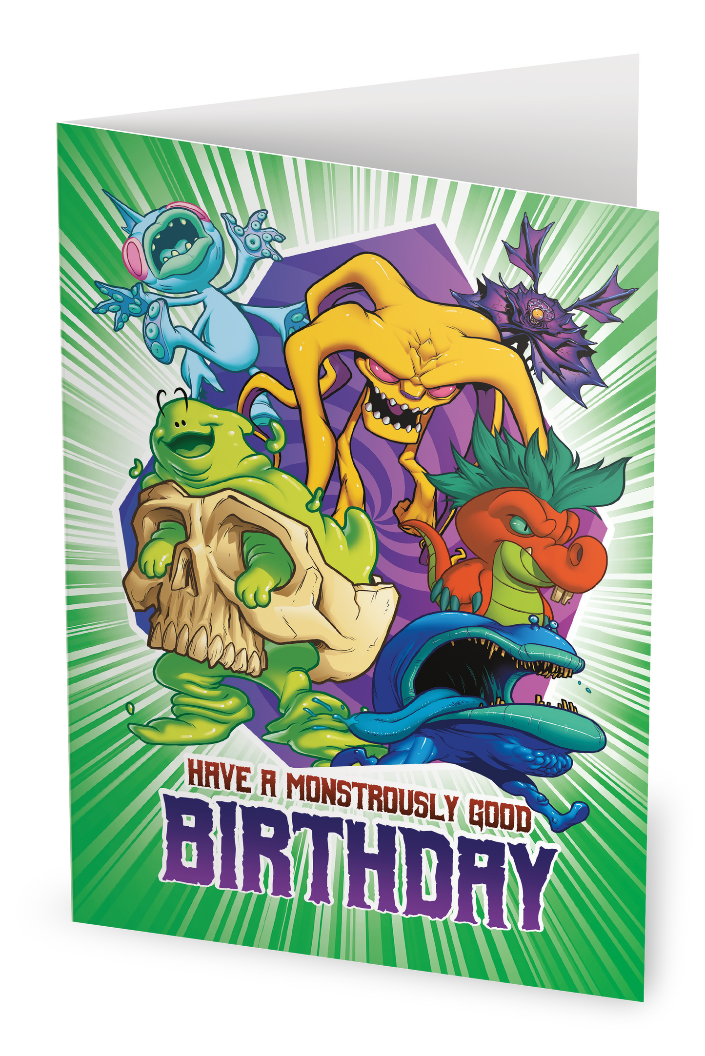Know Your Monsters Birthday Card