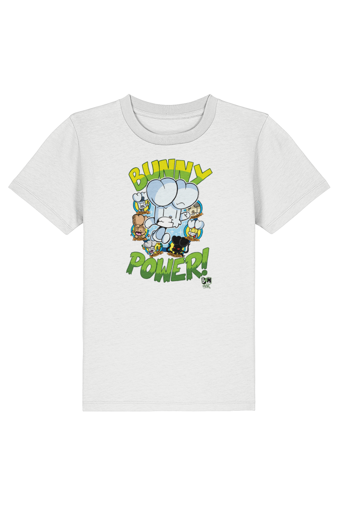 Bunny vs Monkey "Bunny Power!" kids t-shirt