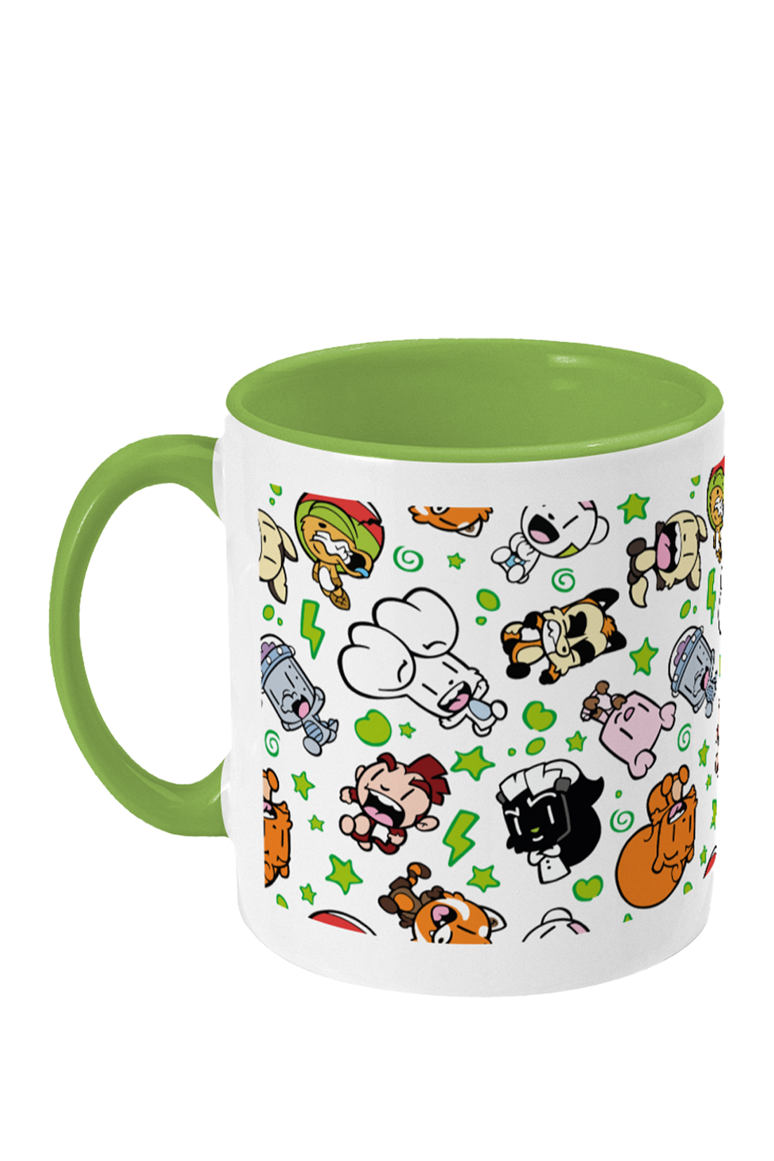 Bunny vs Monkey mug
