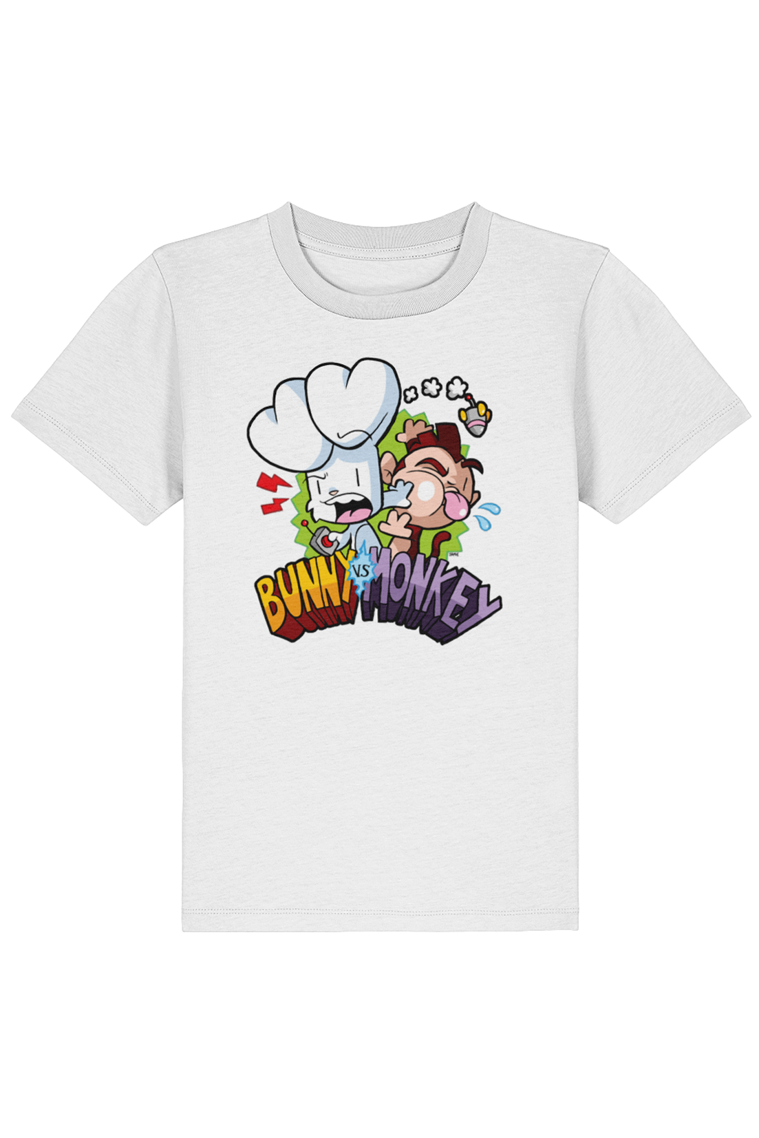 Bunny vs Monkey Classic Logo kids t-shirt