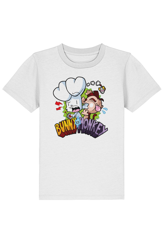 Bunny vs Monkey Classic Logo kids t-shirt