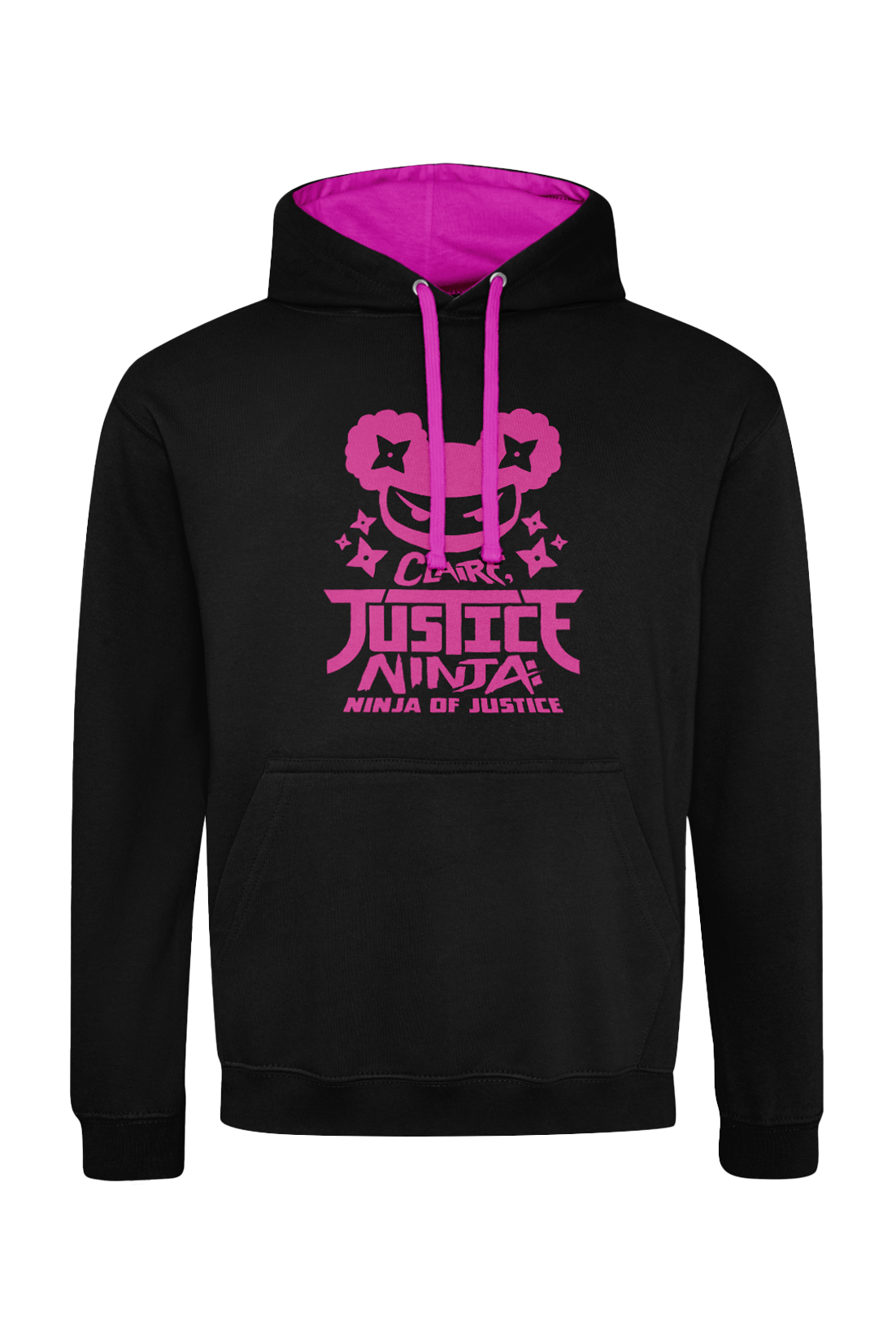 Claire Justice Ninja adult hoodie