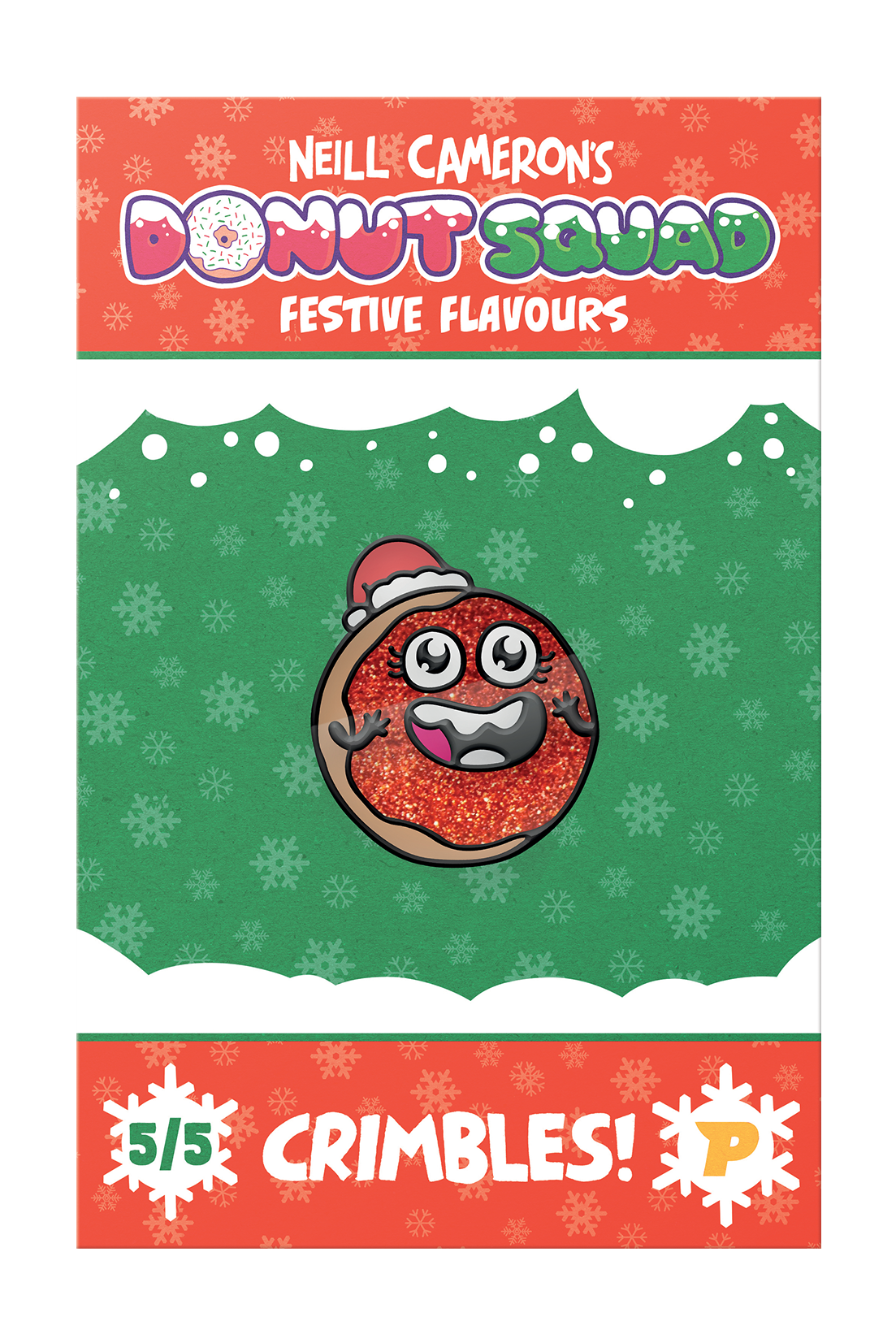 Donut Squad Crimbles pin badge