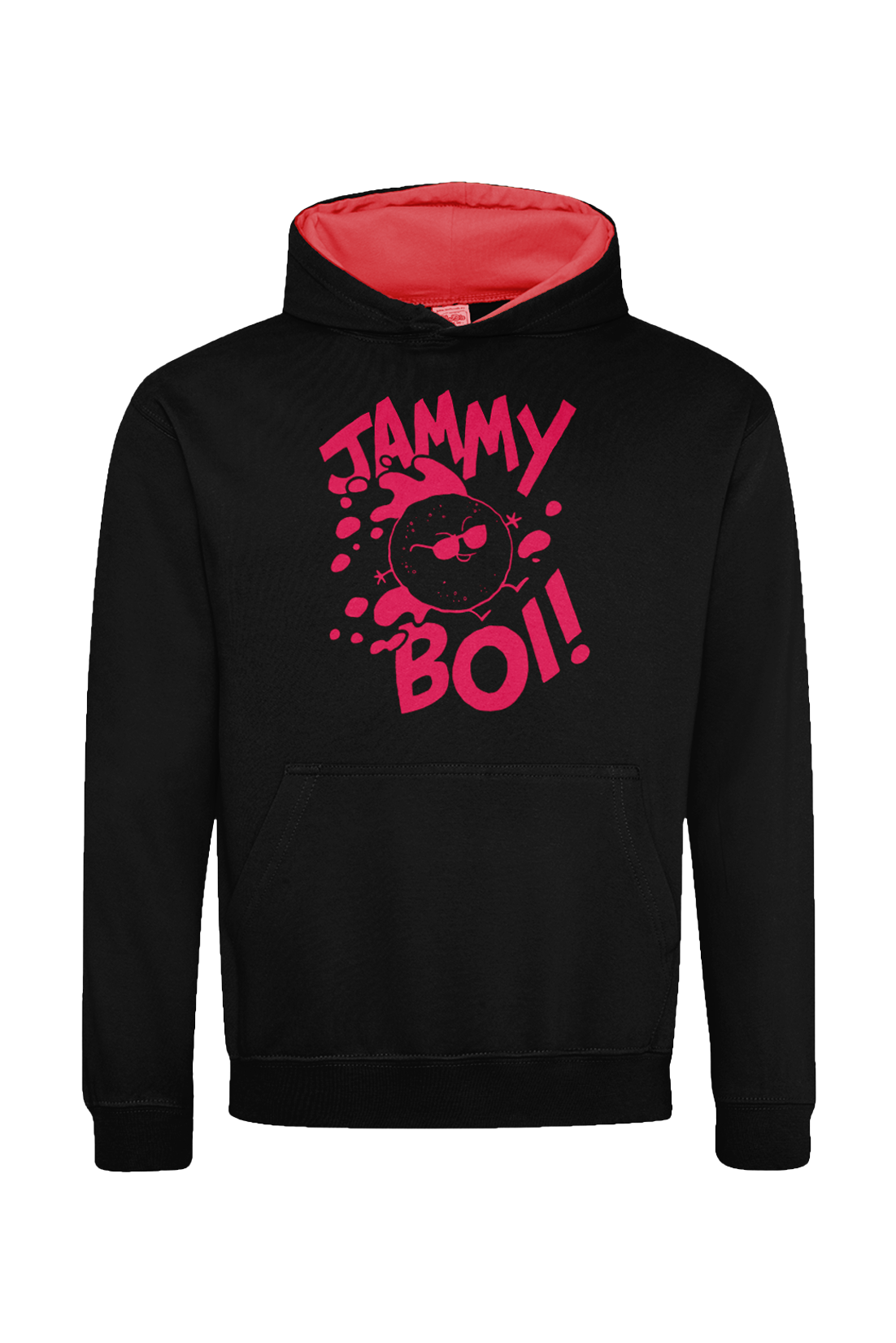 Donut Squad Jammyboi mono design kids hoodie