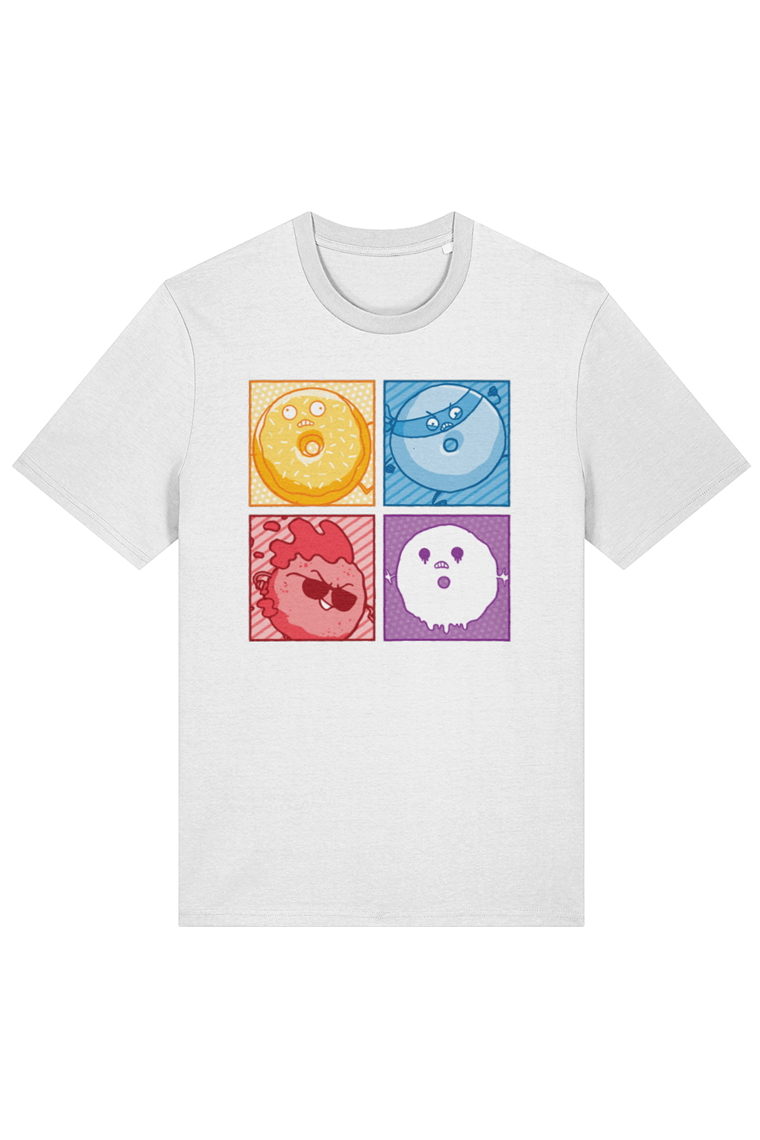 Donut Squad Pop Art adult t-shirt