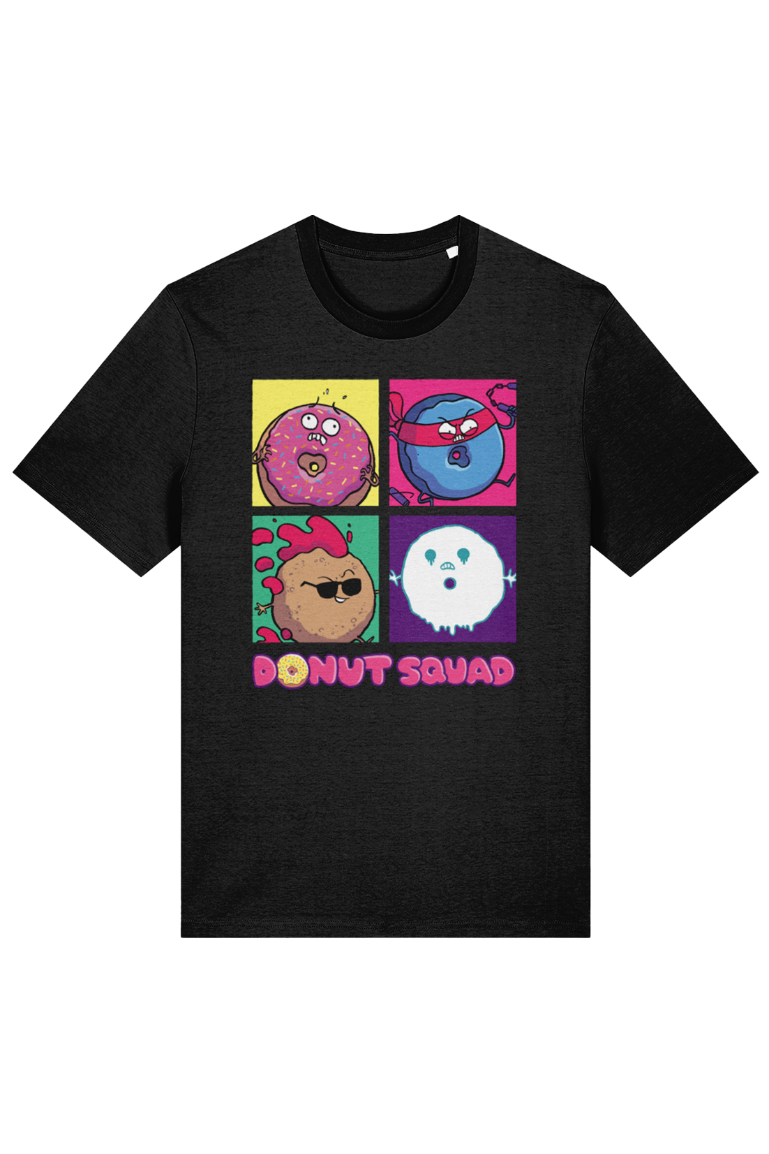Donut Squad Squares adult t-shirt