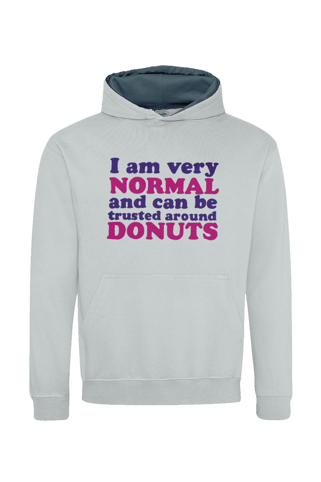 Donut Squad Totally Normal Humans kids hoodie