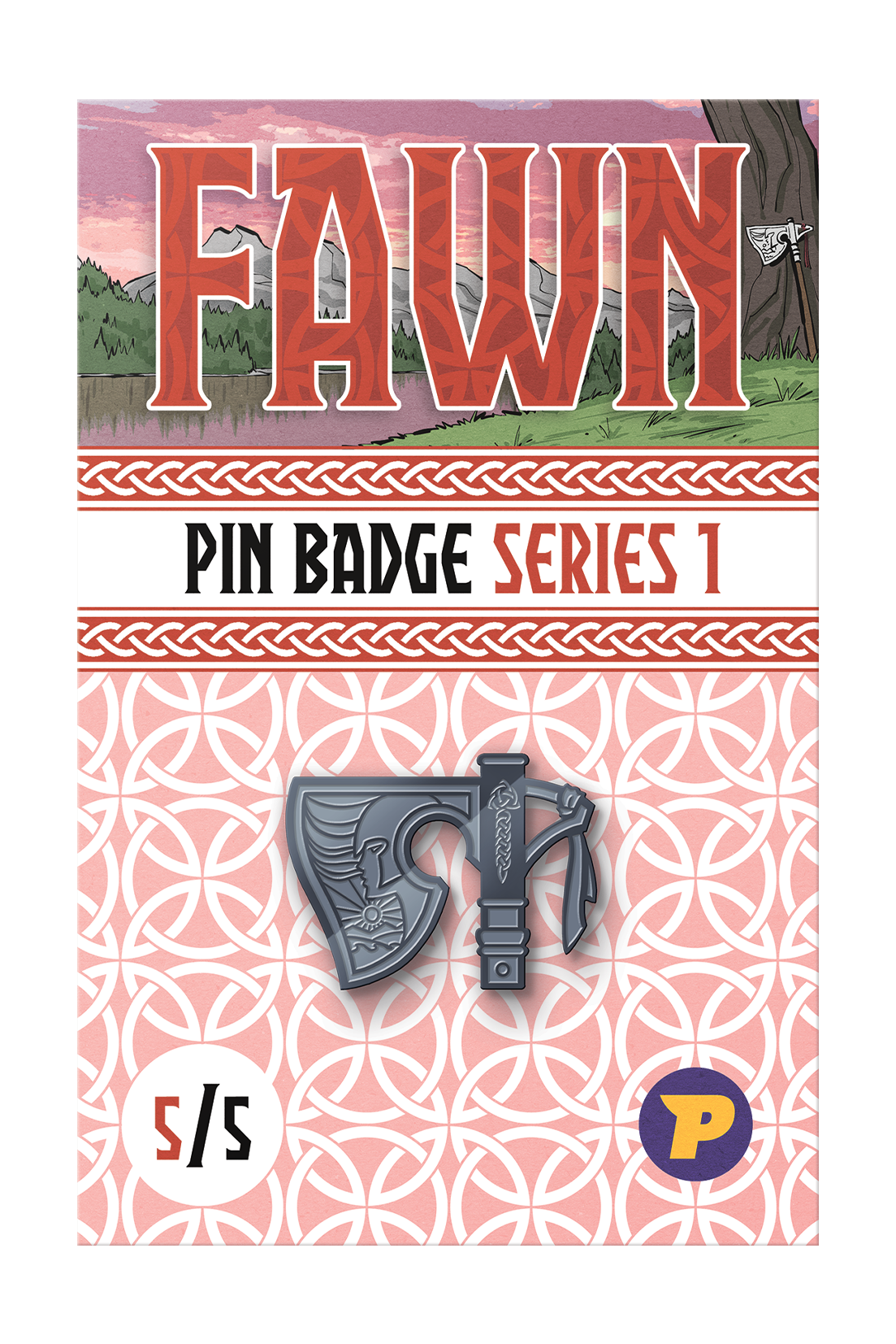 Fawn all pin badges bundle