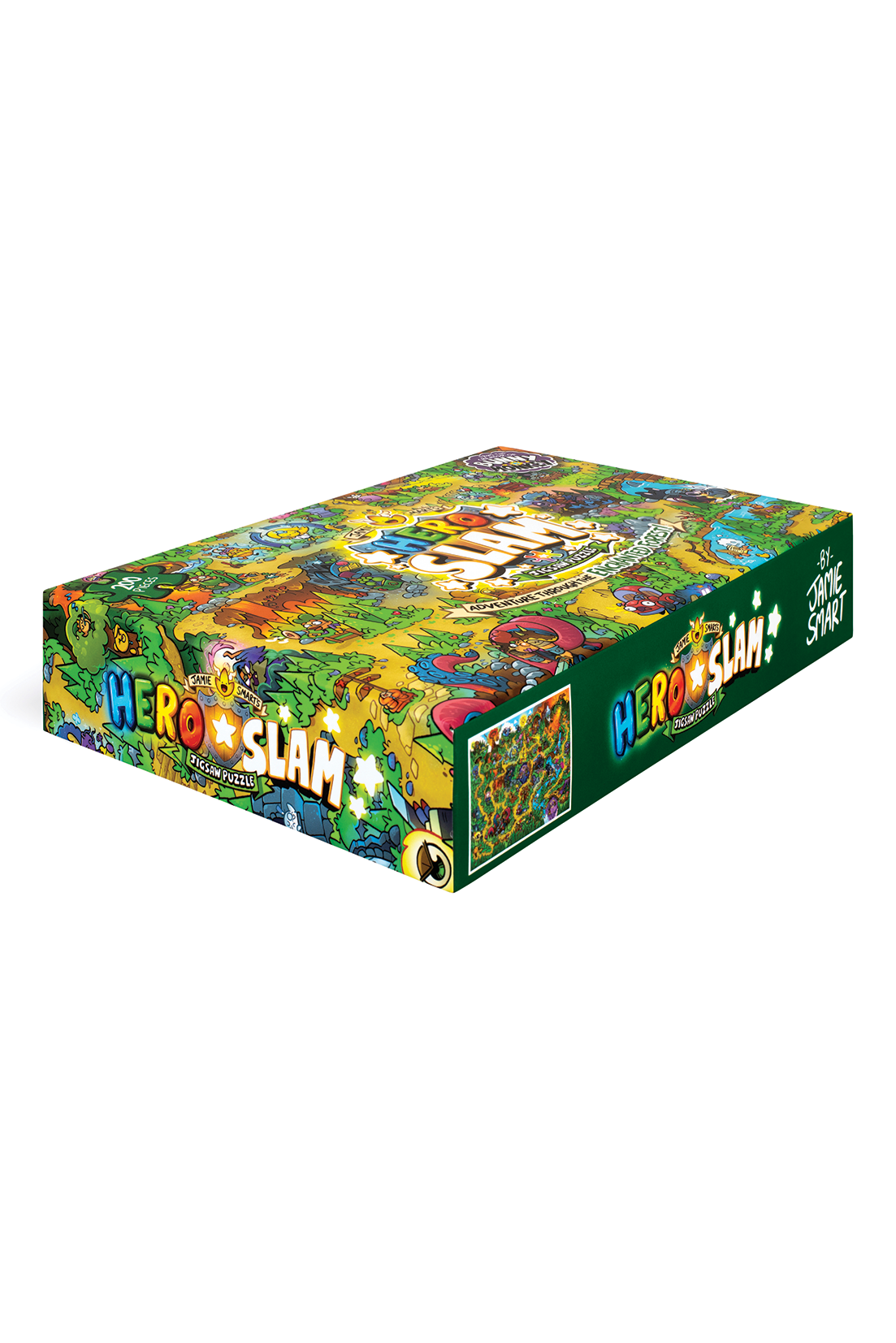Jamie Smart's Hero Slam Jigsaw Puzzle: 200 pieces