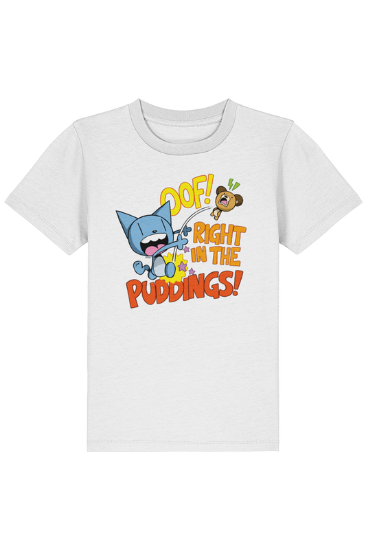 Looshkin "Oof! Right in the puddings!" kids t-shirt