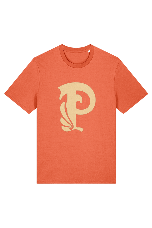 Pandora in Puzzlevale Pandora's Initial adult t-shirt