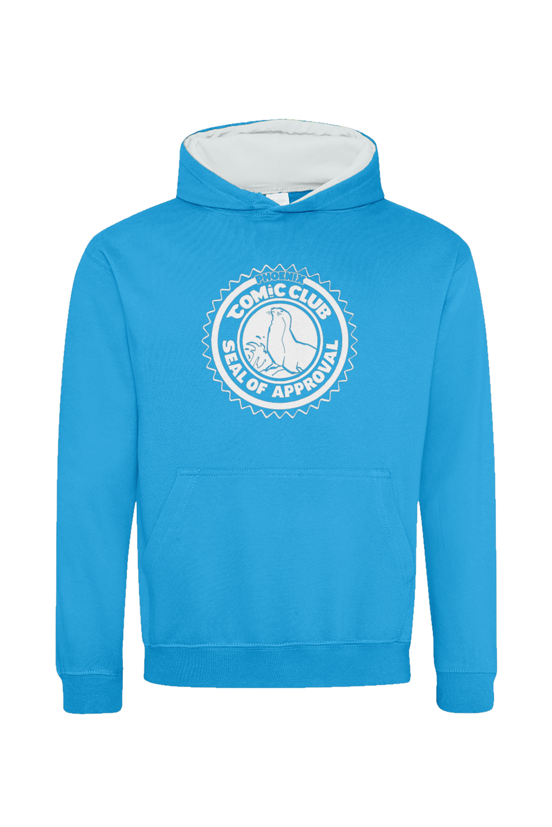Phoenix Comic Club "Seal of Approval" kids hoodie