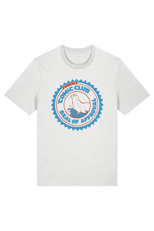 Phoenix Comic Club "Seal of Approval" adult t-shirt