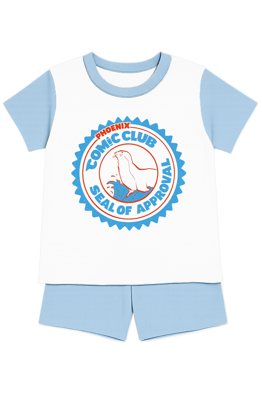 Phoenix Comic Club "Seal of Approval" kids pyjamas