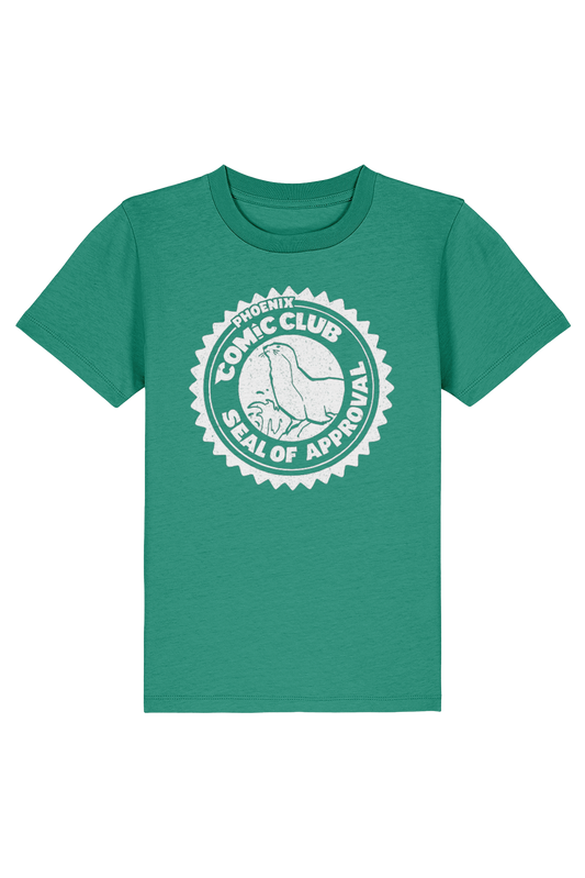 Phoenix Comic Club "Seal of Approval" kids t-shirt