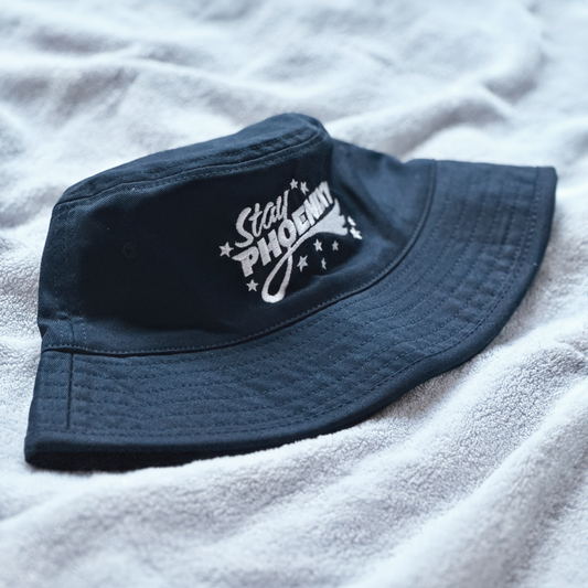 Phoenix "Stay Phoenixy" Swoosh kids bucket hat