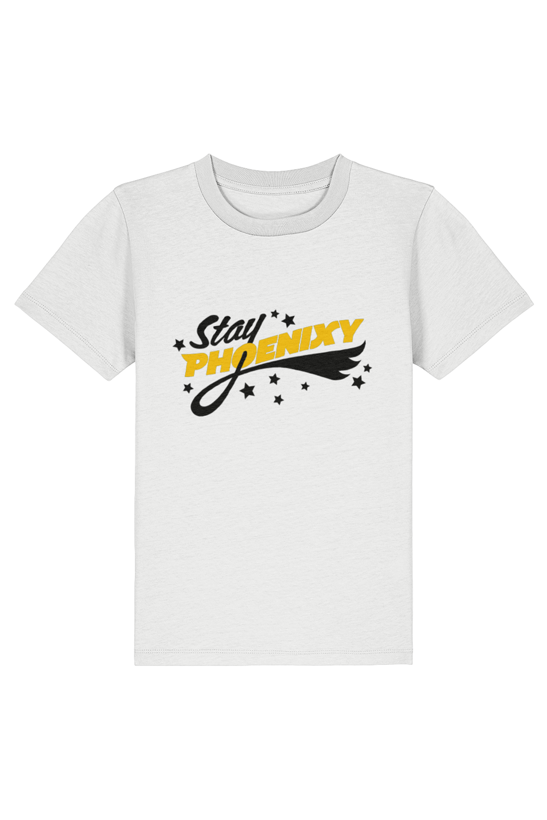 Bunny vs Monkey Intergalactic Monkey Business and Stay Phoenixy kids t-shirt