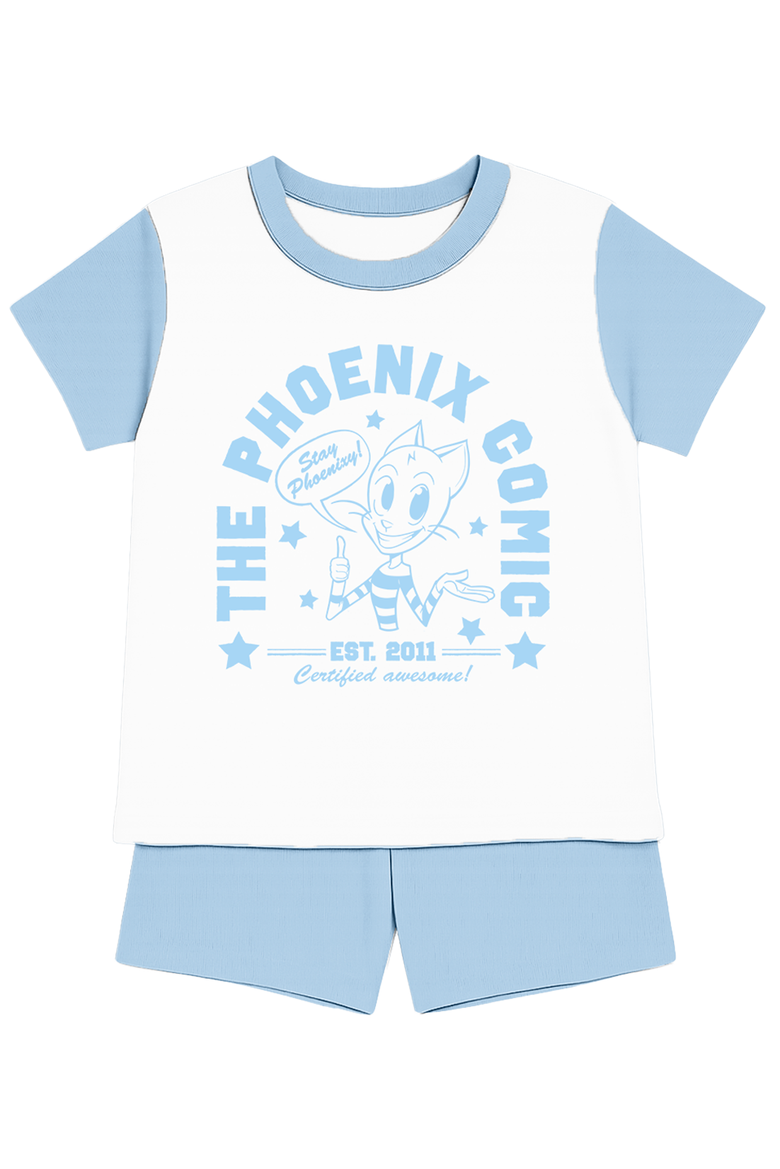 Phoenix Tabs "Stay Phoenixy" kids pyjamas