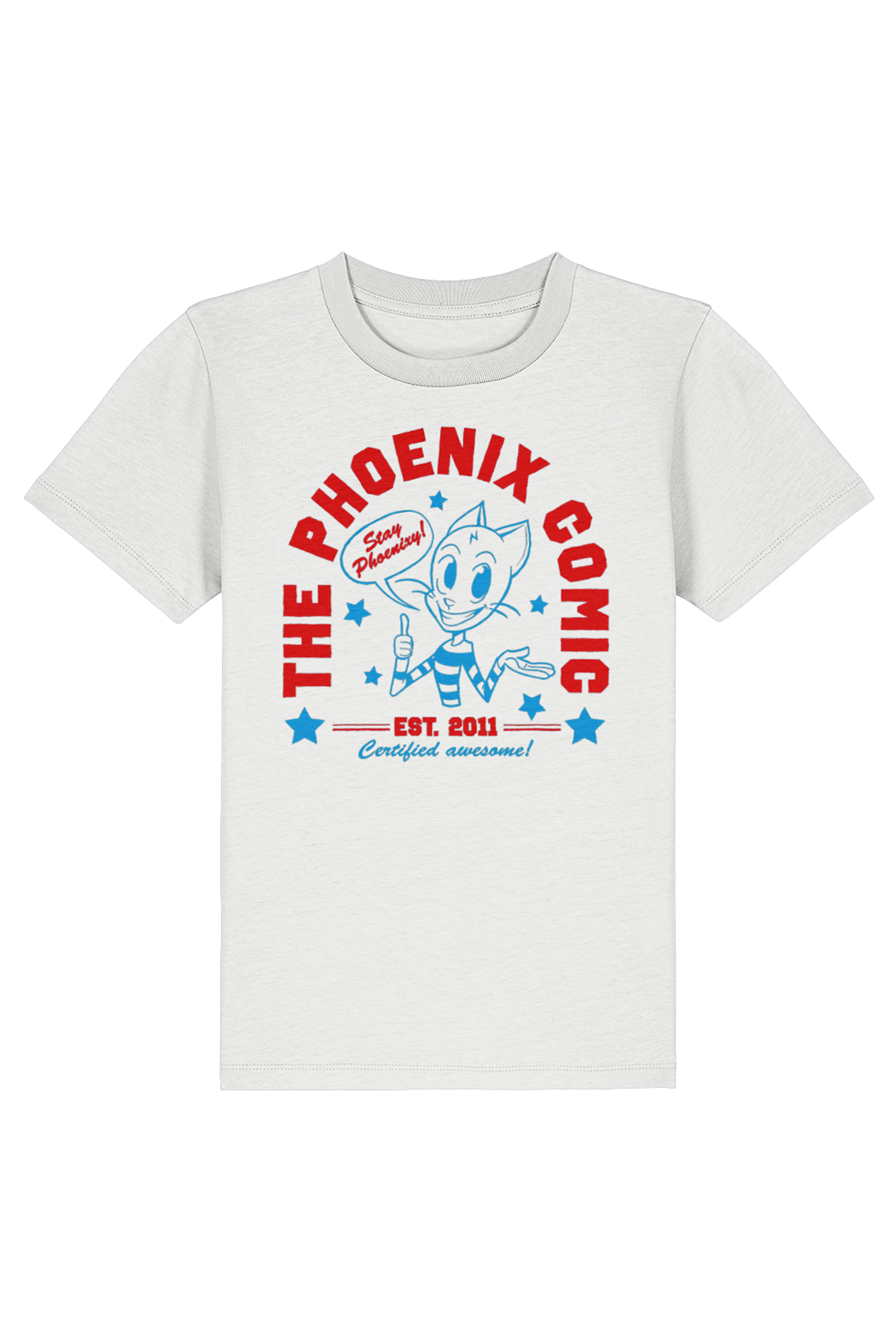 Bunny vs Monkey Intergalactic Monkey Business and Tabs Stay Phoenixy kids t-shirt
