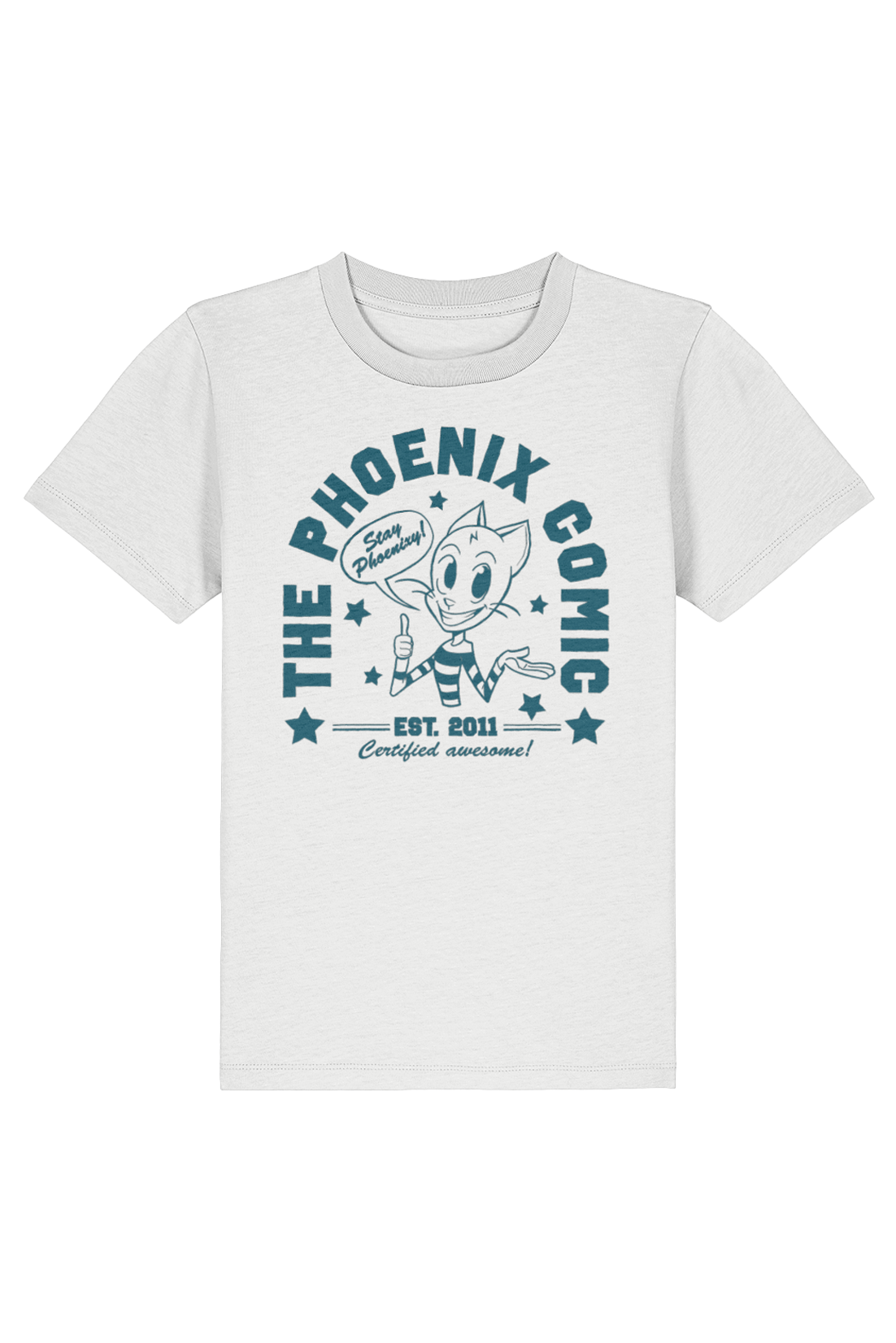 Bunny vs Monkey Intergalactic Monkey Business and Tabs Stay Phoenixy kids t-shirt