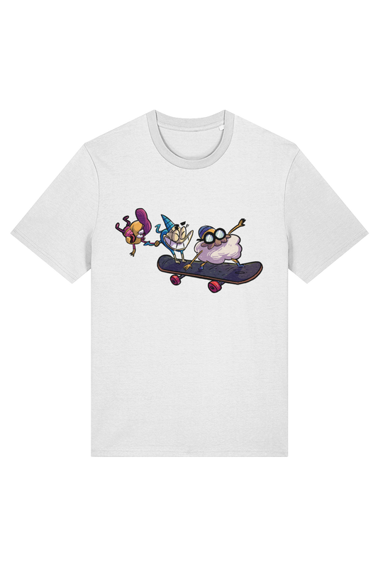 Toby and the Pixies Skateboard adult t-shirt