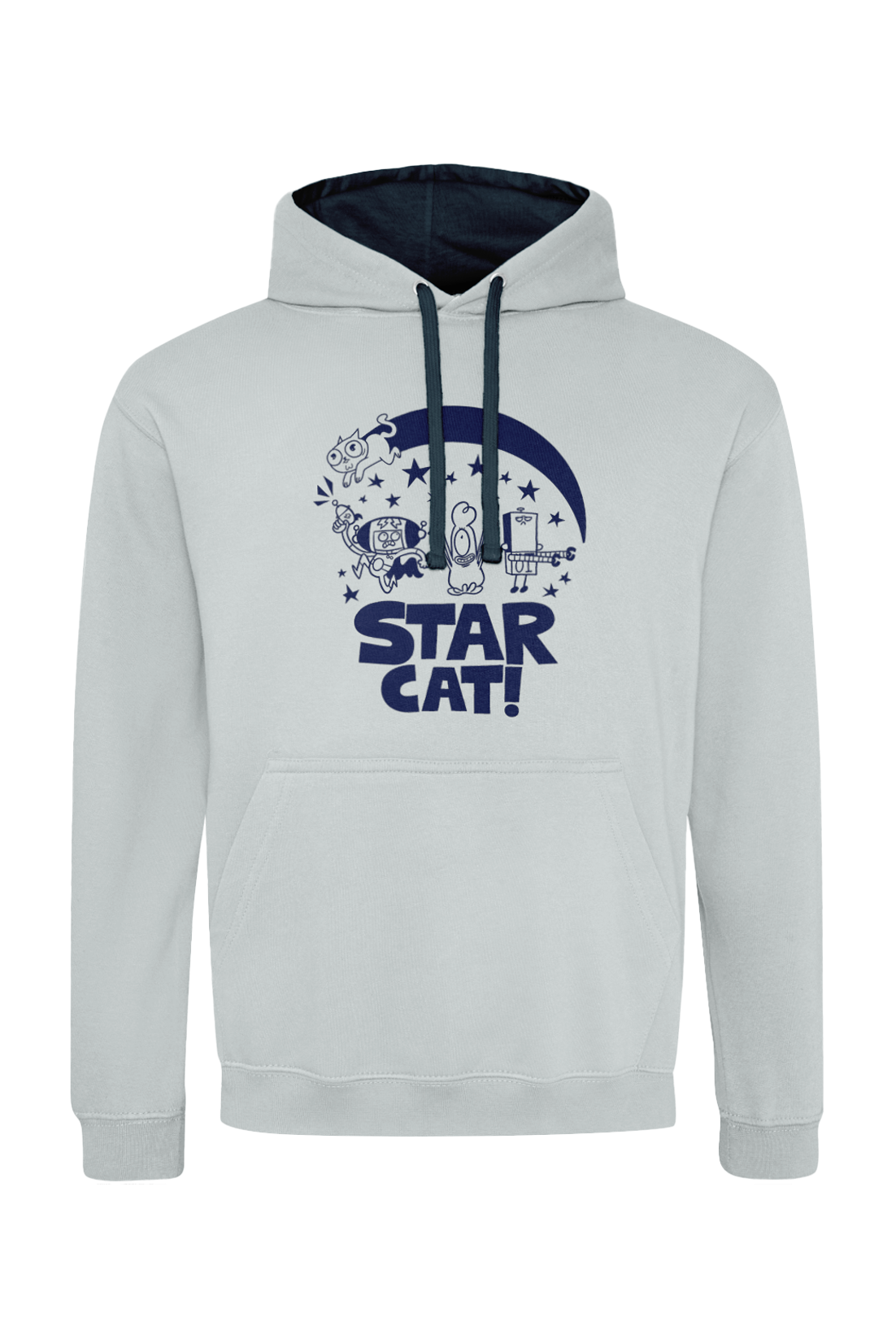 Star Cat Centre Groupshot adult hoodie