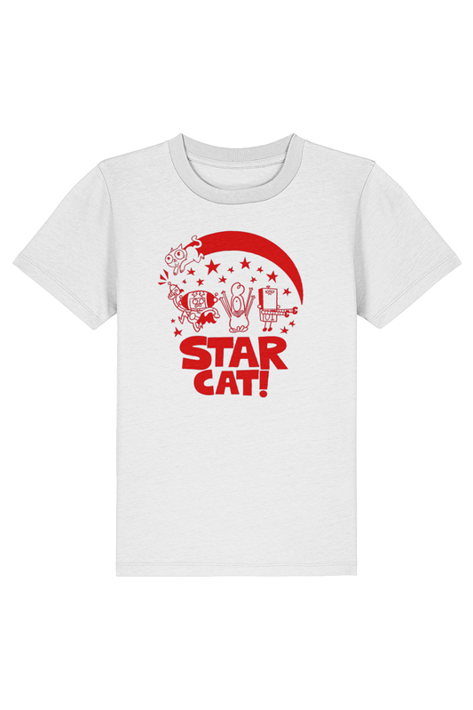 Star Cat Centre Groupshot kids t-shirt