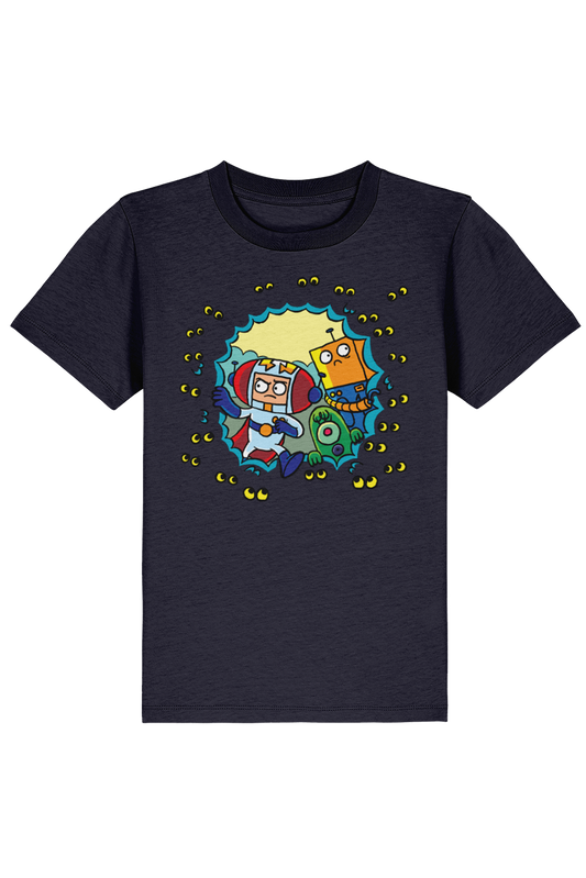Star Cat Googly Eyes kids t-shirt
