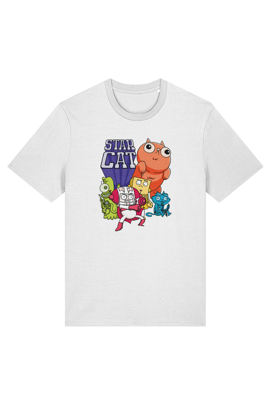 Star Cat Groupshot adult t-shirt
