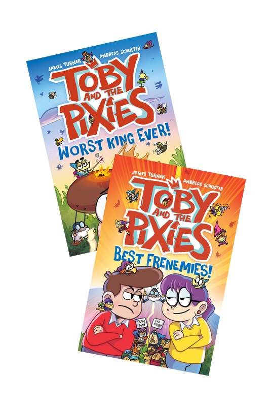 Toby and the Pixies two book bundle