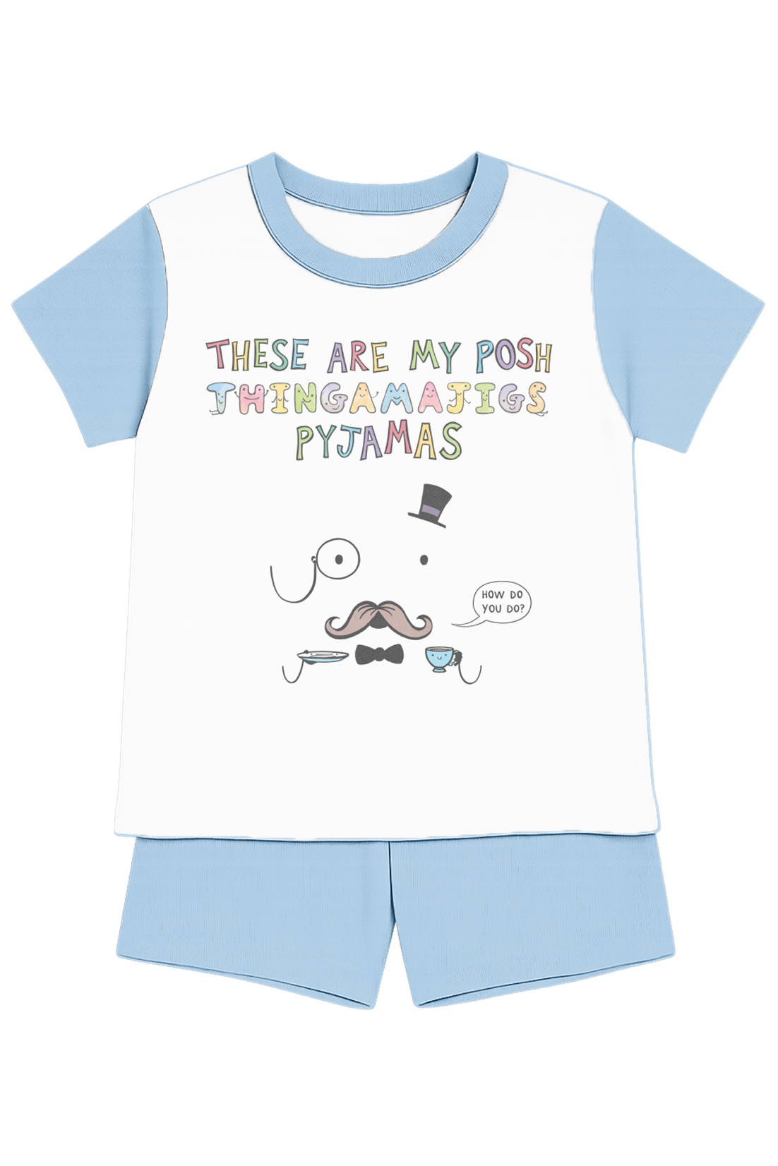 Thingamajigs "These are my posh pyjamas" kids pyjamas