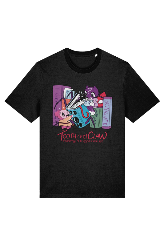 Tooth and Claw Reading adult t-shirt