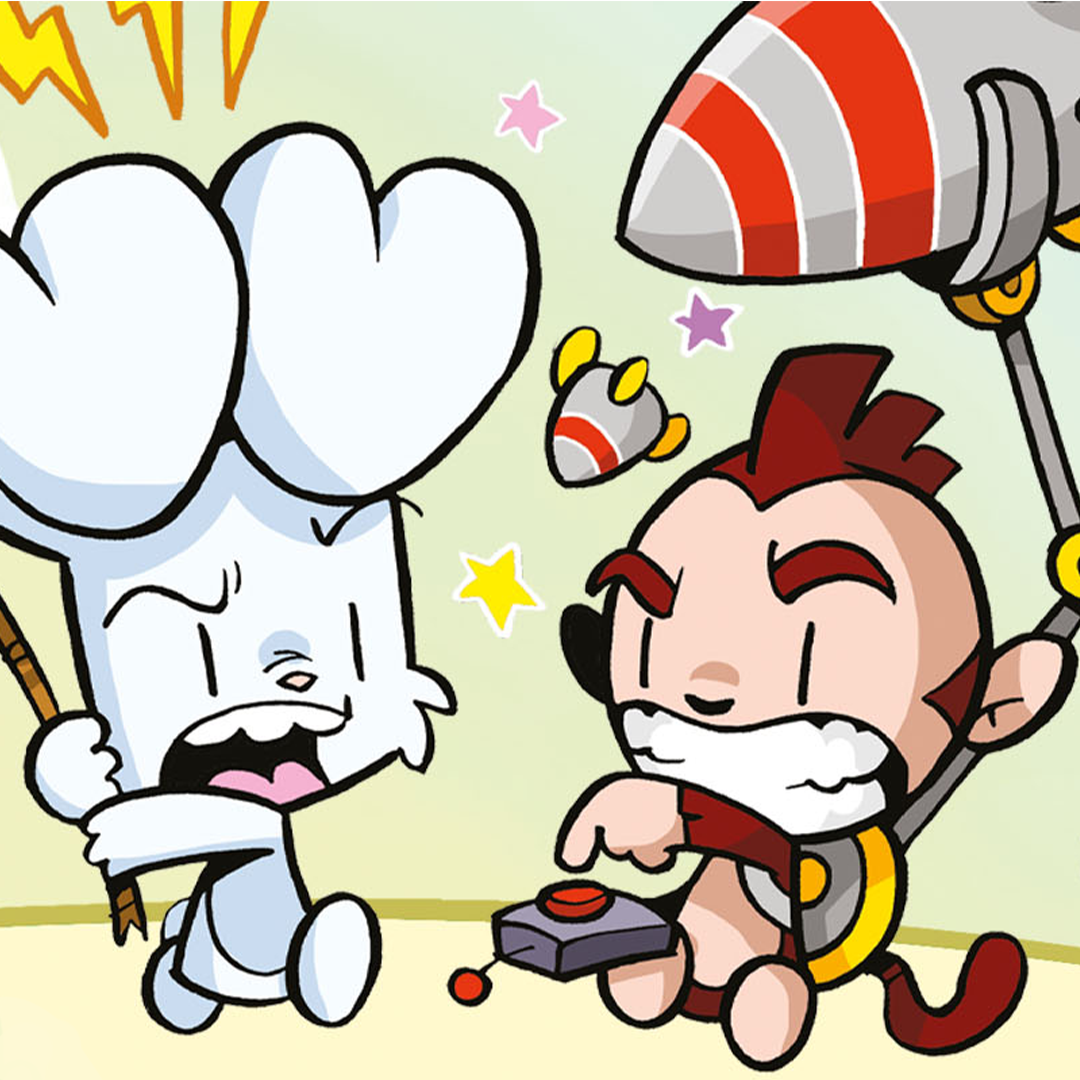Bunny vs Monkey series
