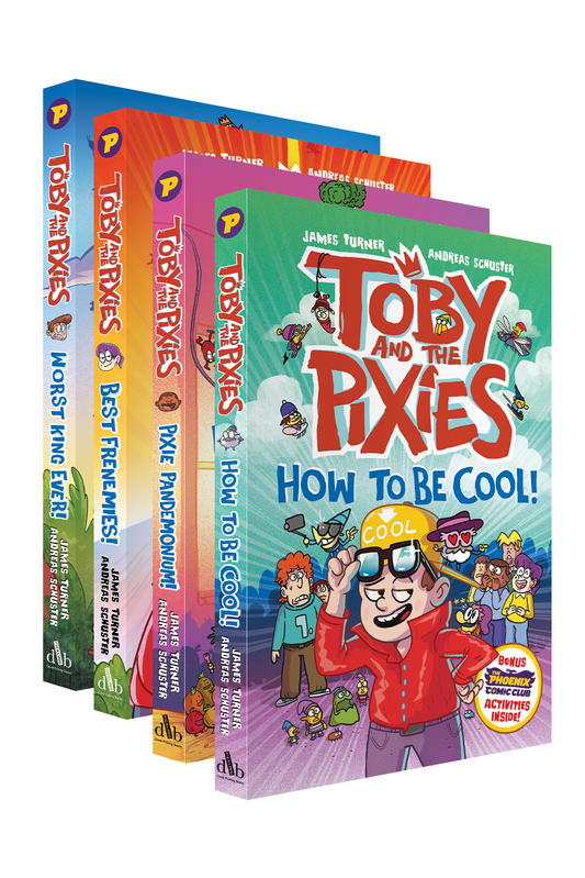 Toby and the Pixies 4 book bundle