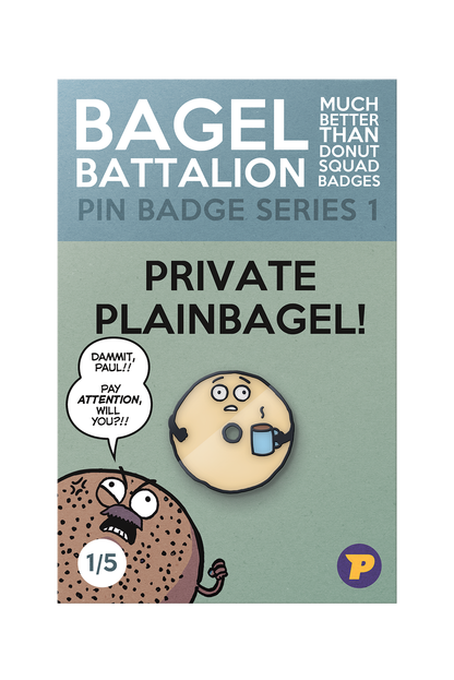 Bagel Battalion all pin badges bundle