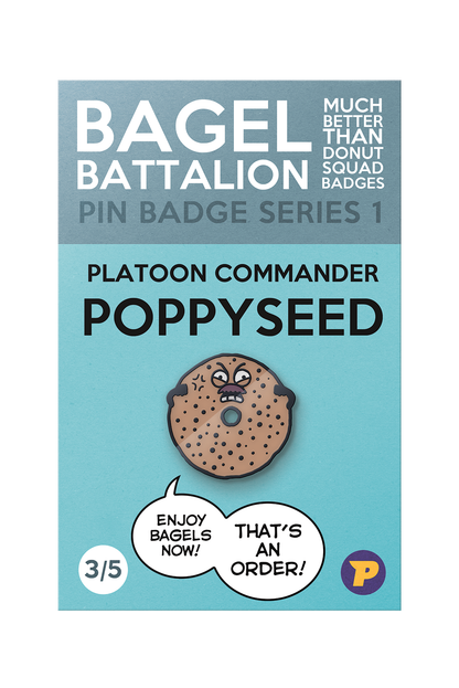Bagel Battalion all pin badges bundle