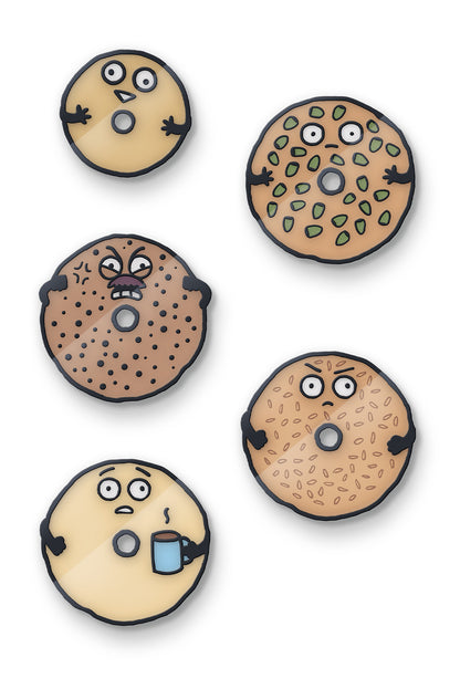 Bagel Battalion all pin badges bundle